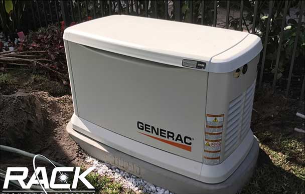 Rack Electric — Generac® Residential Standby Generators — Installation