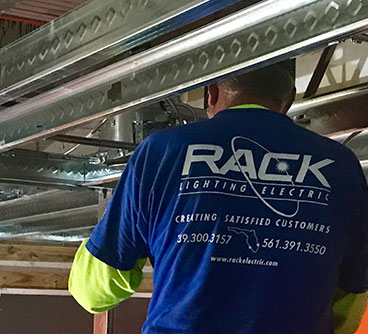 Rack Electric — State Licensed and Certified Electricians — Business and Commercial